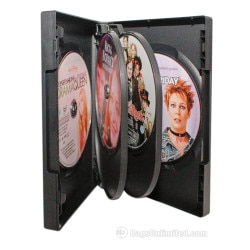 VERSAPak� 6 DVD Case - BLACK Case a